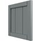 Ekena Millwork 12"W x 12"H True Fit PVC Framed Board-n-Batten Shutters Sample, Ocean Swell SAMPLE-TFPBFCH - alternate 2